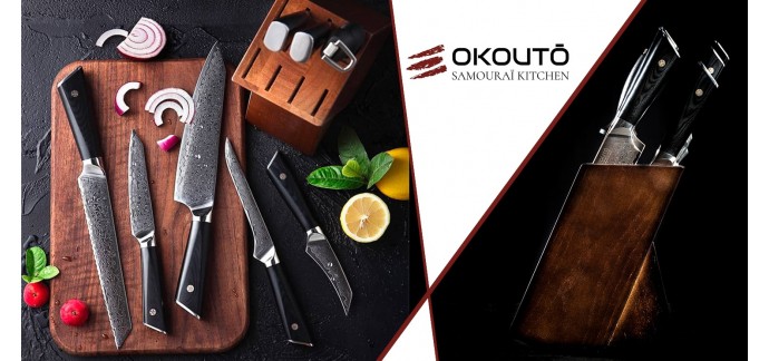 Cuisine Actuelle: 1 ensemble de 7 couteaux japonais à gagner