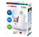 Amazon: Sacs Aspirateurs Bosch BBZ41FGALL G ALL 5 L, Blanc à 6,99€
