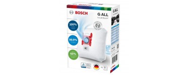Amazon: Sacs Aspirateurs Bosch BBZ41FGALL G ALL 5 L, Blanc à 6,99€