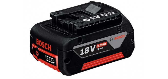 Amazon: Batterie System 18V Bosch Professional GBA 18V 5.0Ah (dans la boîte) à 69,89€