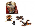 Amazon: Jeu de construction LEGO NINJAGO Toupie Spinjitzu Cole - 70662 à 14,64€