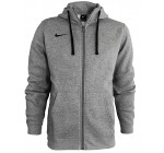 Amazon: Sweat à capuche zippé Nike FZ Fleece TM Club19 - Gris à 39,95€