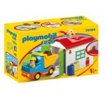 Amazon: Playmobil Ouvrier avec Camion et Garage - 70184 à 18,99€