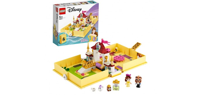 Amazon: LEGO Disney Princess Les aventures de Belle dans un livre de contes - 43177 à 16,99€