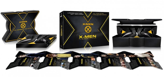 Amazon: Coffret Blu-Ray Édition Spéciale Collector X-Men : L'intégrale de la Saga (5 Films) à 24,51€