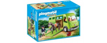 Amazon: Playmobil Cavalier avec Van et Cheval - 6928 à 31,49€