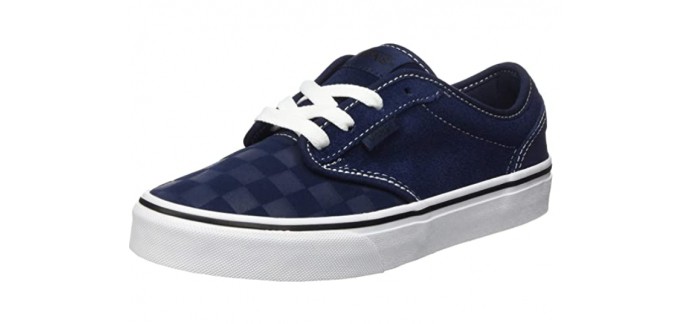 Amazon: Chaussures Vans Atwood Suede, Deboss Checkerboard Blues à 34€