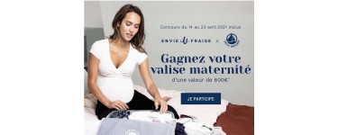 Envie de Fraise: 5 valises maternité d'une valeur de 600€ à gagner