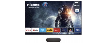 Fnac: 500€ remboursés sur le vidéoprojecteur Hisense Laser TV + écran 100" ALR inclus
