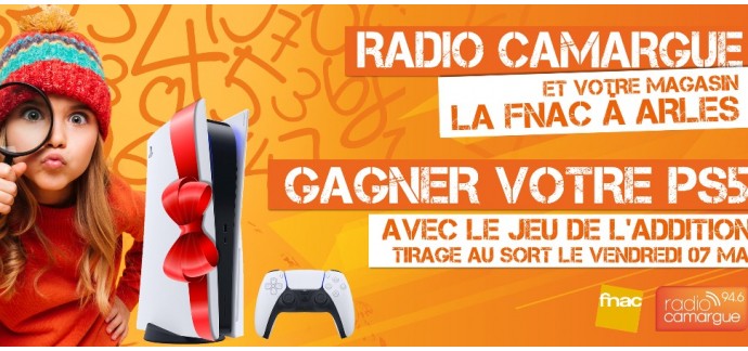 Radio Camargue: 1 console PS5 à retirer à Arles à gagner
