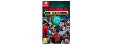 Amazon: Transformers Battlegrounds sur Nintendo Switch à 20,28€