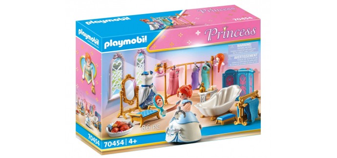 Amazon: Playmobil Princess Salle de Bain Royale avec Dressing - 70454 à 16,99€