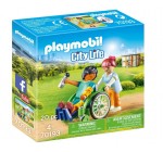 Amazon: Playmobil Patient en Fauteuil Roulant - 70193 à 7,90€