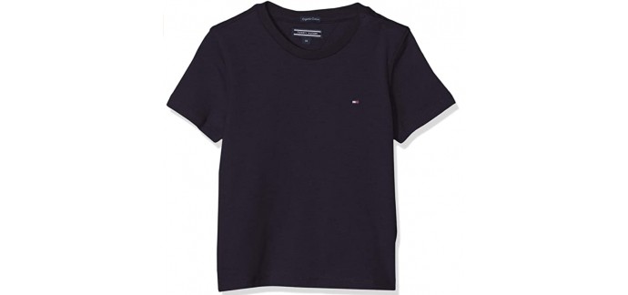 Amazon: T-shirt pour enfant Tommy Hilfiger Basic CN Knit à 11,95€