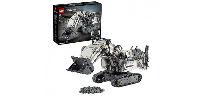 Amazon: LEGO Technic La Pelleteuse Liebherr R 9800 - 42100 à 359,99€