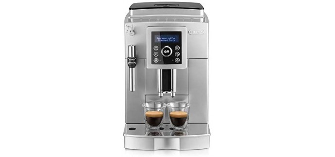 Amazon: DeLonghi ECAM 23420 SB Cafetière automatique à Cappuccino avec buse  à 399,99€