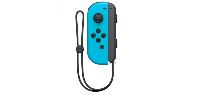 Amazon: Manette Joy-Con Gauche Bleu Néon pour Nintendo Switch à 39,99€
