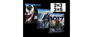 Cultura: 2 Blu-Ray achetés = le 3ème offert ou 3 achetés = le 4e et 5e offerts