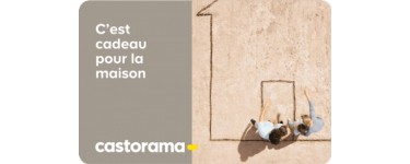 Castorama: Plus de 10 000€ de cartes cadeaux Castorama à gagner