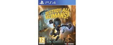 Cdiscount: Jeu PS4 Destroy All Humans ! à 12,99€