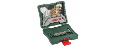 Amazon: Coffret de mèches Bosch X-line Titanium 30 pièces à 13,63€