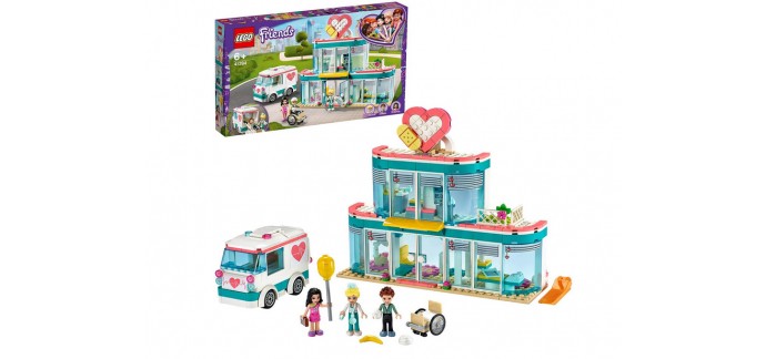 Amazon: LEGO L'hôpital de Heartlake City - 41394 à 50,99€