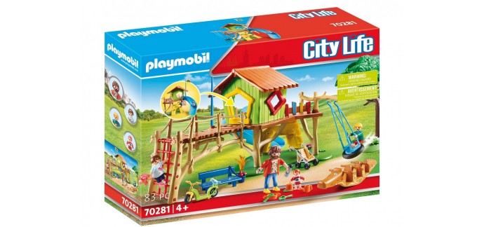 Amazon: Playmobil Parc de Jeux et Enfants - 70281 à 28,40€