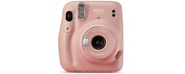 Amazon: Appareil photo instantané Fujifilm instax Mini 11 Blush Rose à 69,90€
