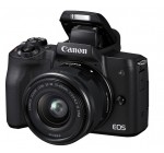 Amazon: Kit Appareil Photo Canon M50 + EF-M 15-45mm Noir à 799€