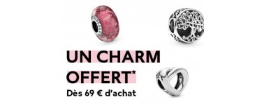 Pandora: 1 charm offert au choix parmi une sélection dès 69€ d'achat