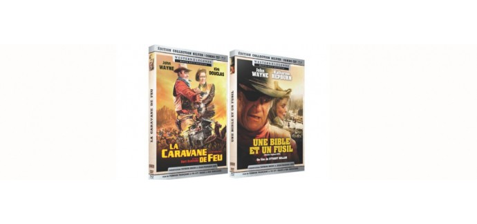 Les Chroniques de Cliffhanger & co: 1 Blu-ray/DVD des films "La caravane de feu" et "Une bible et un fusil" à gagner