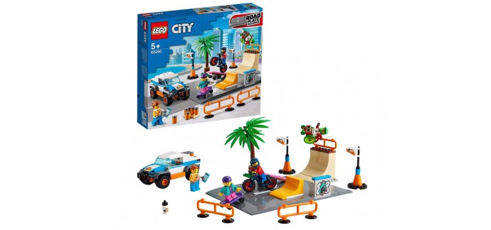 Amazon: LEGO City Le Skatepark - 60290 à 23,90€