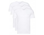 Amazon: Lot de 3 T-Shirts BOSS en Coton à col V Homme (Taille S) à 29,32€