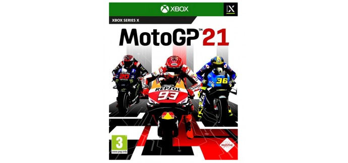 Amazon: MotoGP 21 pour Xbox Series X à 44,99€