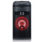 Amazon: Système audio LG OK55 avec Effets Lumineux, fonctions DJ & Karaoké à 193,91€