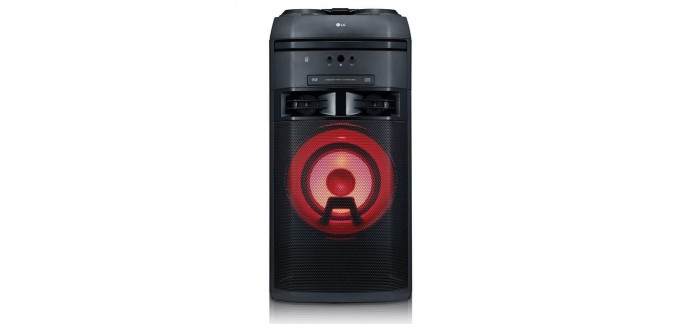 Amazon: Système audio LG OK55 avec Effets Lumineux, fonctions DJ & Karaoké à 193,91€