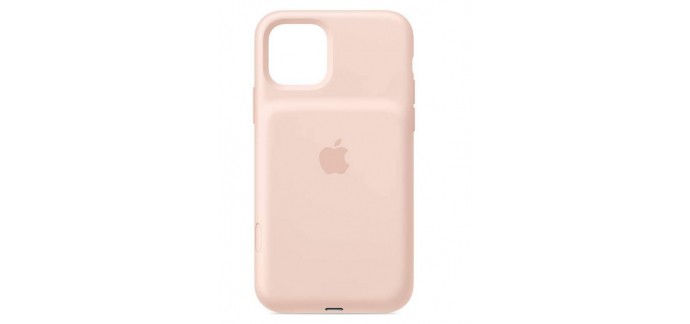 Amazon: Apple Smart Battery Case avec Charge sans Fil pour iPhone 11 Pro - Rose des sables à 140,08€