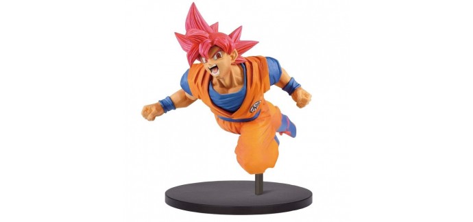 Amazon: Figurine Dragon Ball Z Son Goku Super Saiyan God à 31,75€