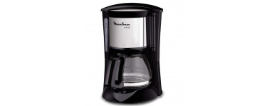 Amazon: Machine à café filtre Moulinex Subito FG150813 - 6 Tasses à 29,99€