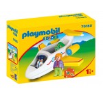 Amazon: Playmobil Avion avec Pilote et Vacancière - 70185 à 14,99€