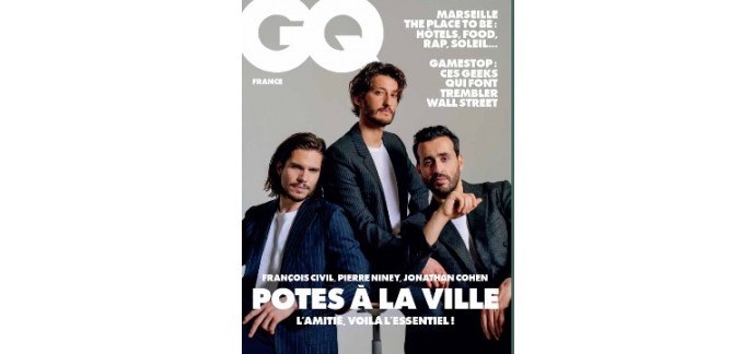 GQ Magazine: 1 abonnement d'un an au magazine GQ à gagner