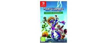 Amazon:  Plants vs Zombies : La Bataille de Neighborville Edition Intégrale pour Nintendo Switch à 25,20€