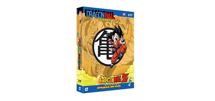 Amazon: Coffret DVD Dragon Ball & Dragon Ball Z : L'intégrale des Films (Part 1) à 17,99€