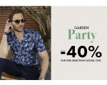 IZAC: Jusqu'à -40% sur une sélection d'articles Homme pendant l'opération Garden Party