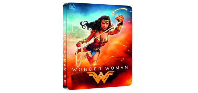 Amazon: Wonder Woman en 4K Ultra HD + Blu-Ray - Édition boîtier SteelBook à 15,99€