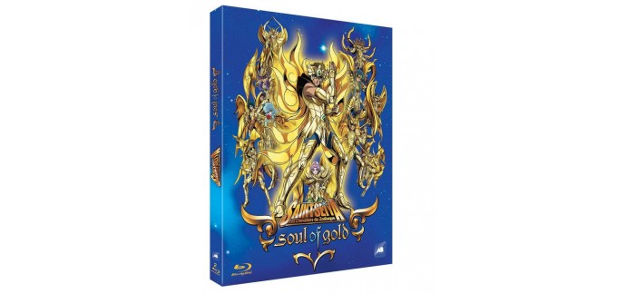 Amazon: Saint Seiya : Soul of Gold en Blu-Ray à 17,99€