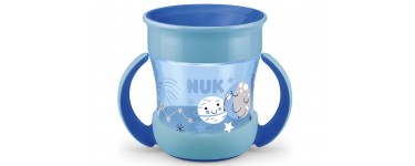 Amazon: Tasse antifuite NUK Mini Magic Cup Night à 6,20€