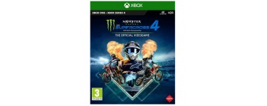 Amazon:  Monster Energy Supercross - The Official Videogame 4 sur Xbox One à 44,99€