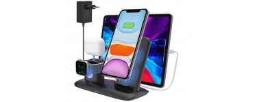 Amazon: Chargeur Induction pour iPhone iWatch et Airpods à 26,99€