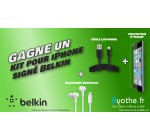 Byothe: Un kit d’accessoires Belkin pour iPhone à gagner